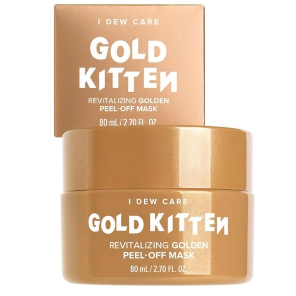 I Dew Care Gold Kitten Revitalizing Golden Face Mask